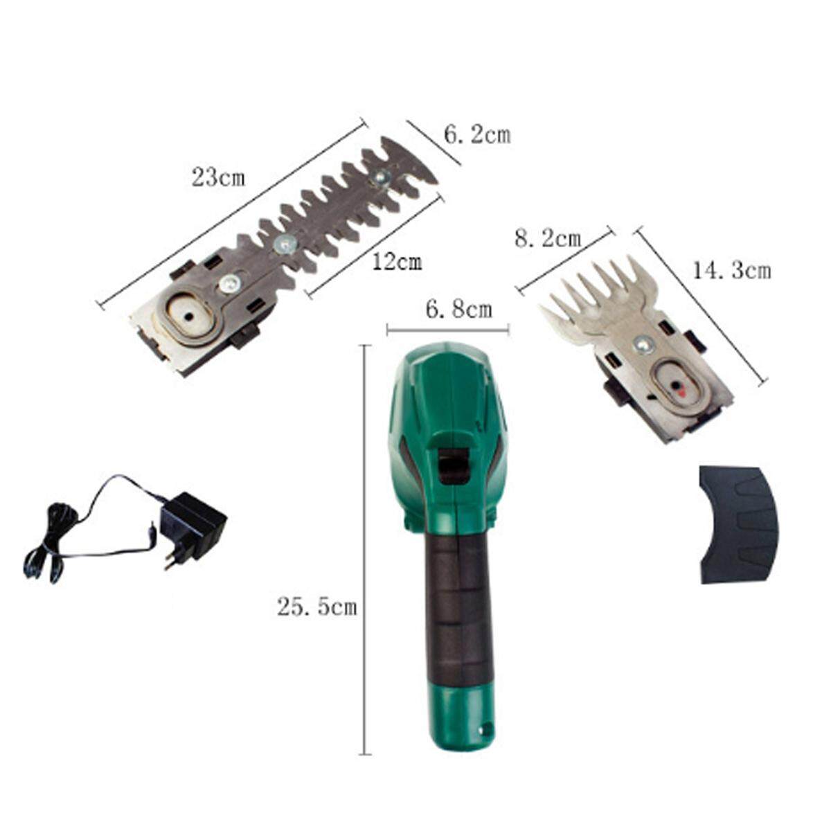 Generic 2in1 3.6 Volt Cordless Handheld Lawn Grass Shear Shrubber Shrub