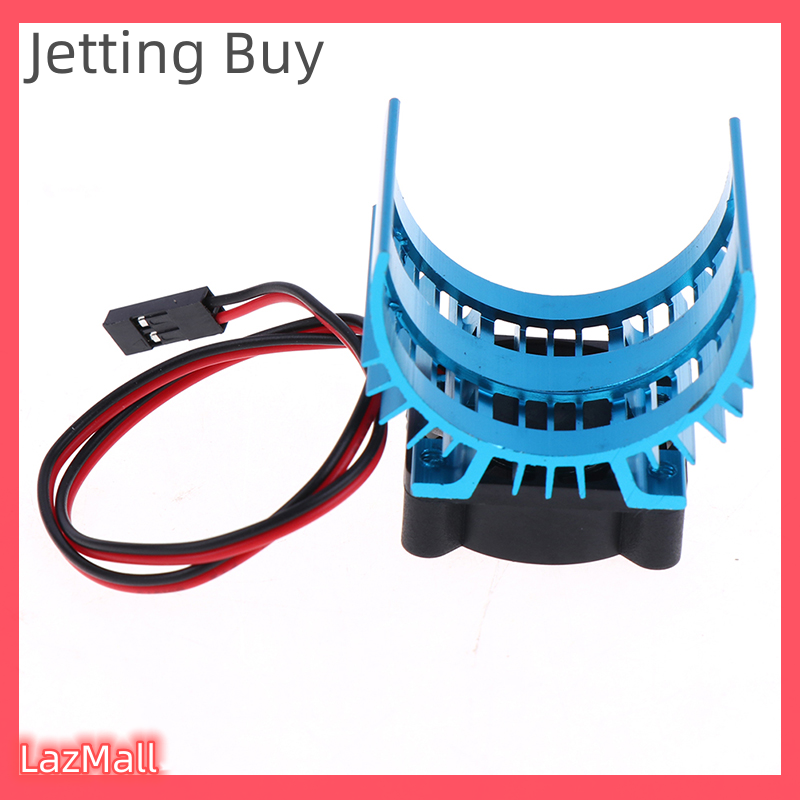 Jettingbuy Nắp tản nhiệt động cơ không chổi than xe điện linh kiện RC +