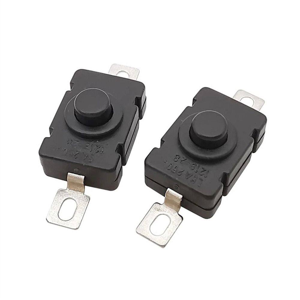 Pissaer 10 cái công tắc kan-28 18x12mm nút bấm nhỏ smd loại tự khóa nút công tắc đèn pin công tắc điều khiển push-nút công tắc on off swtich