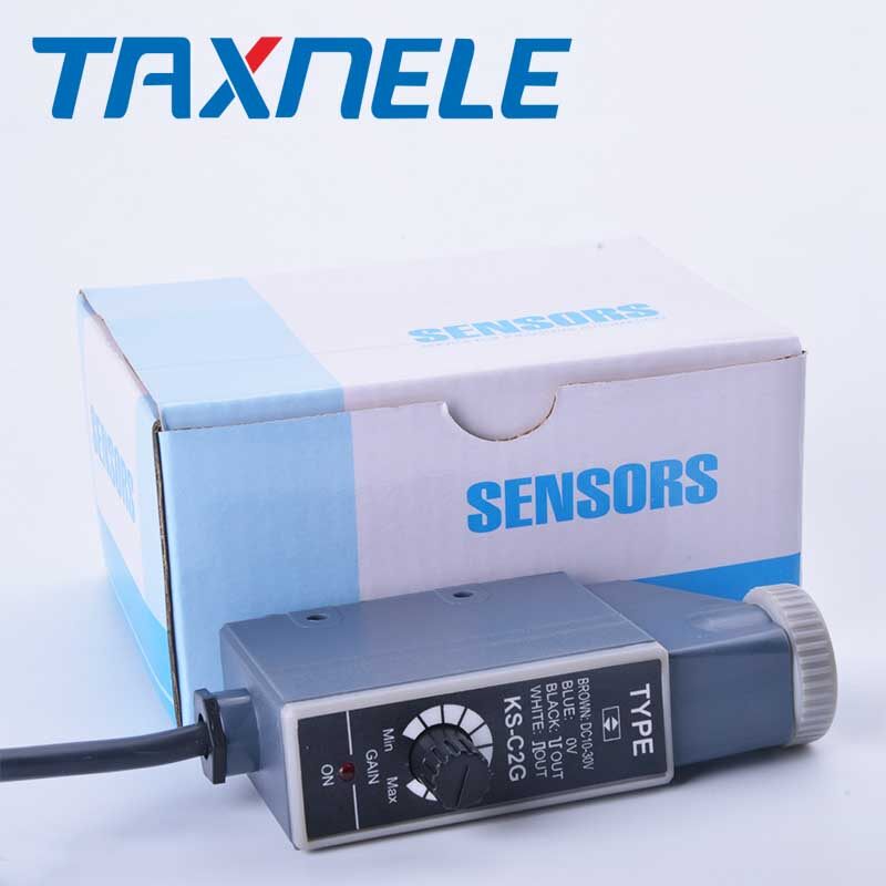 Ks-c2 loạt npn cảm biến màu sắc chuyển đổi ks-c2g ks-c2w ks-c2r ks-c2b ks-c2rg ks-c2wg ks-c2gb