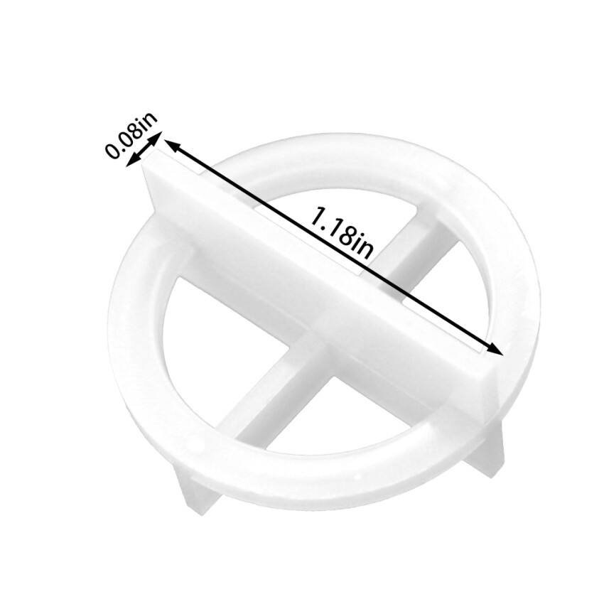 Seaan 100 miếng/lô nêm chữ thập có thể tái sử dụng 1.5mm 2mm 3mm, hệ thống cân bằng khung gạch lát sàn và tường san lấp mặt bằng máy công cụ xây dựng