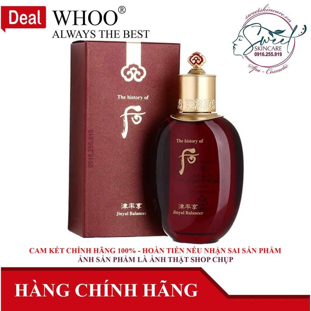 Nước Hoa Hồng Bổ Sung Tân Dịch Jinyulhyang Essential Revitalizing Balancer 150ml