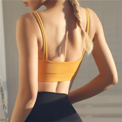 【New Arrival】High-quality Seamless Sports Bra Women Fitness Top Yoga Bra For Cup Running Yoga Gym Crop Top Women Push Up Sport Bra Top (3)