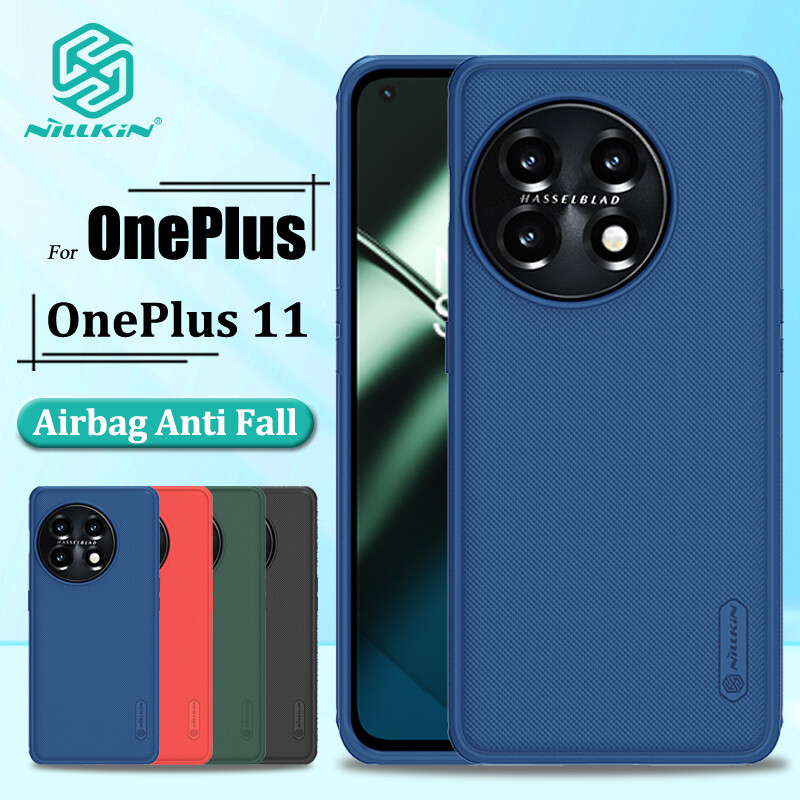 Nillkin cứng pc + tpu ốp lưng cho oneplus 11 ốp lưng bảo vệ cứng pc + tpu mờ sang trọng