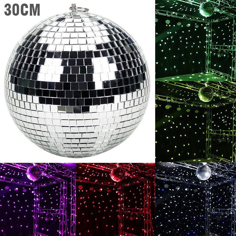 Bóng phản quang gương sàn nhảy 30cm đèn trang trí sân khấu câu lạc bộ tiệc khiêu vũ dj