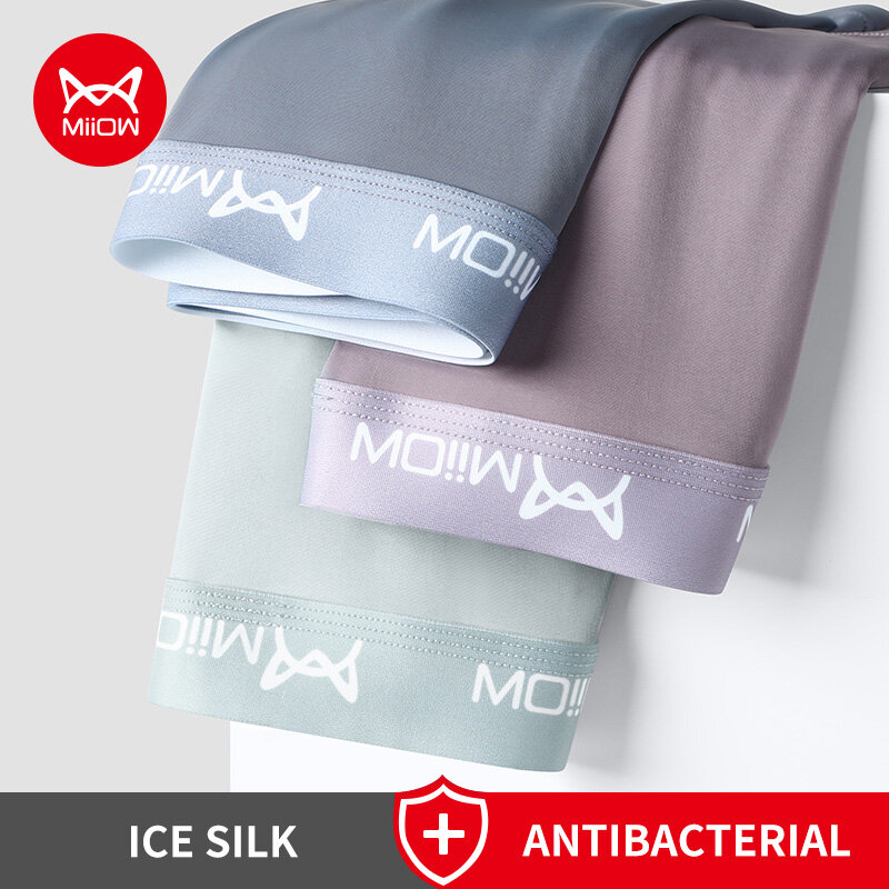 3 cái nylon mới quần lót nam sexy quần lót boxers quần lót mềm mại người đàn ông đồ lót đồ lót boxer nam quần lót ngắn trong suốt m1020