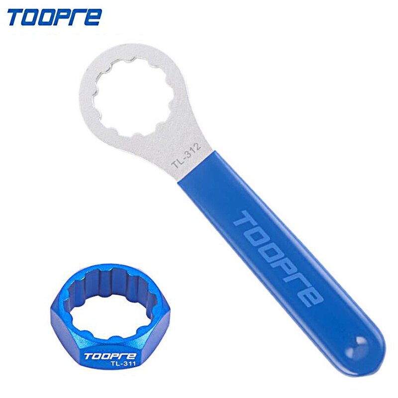Toopre dụng cụ tháo gỡ bàn đạp xe đạp 10t dụng cụ tháo lắp và tháo trục bàn đạp khóa