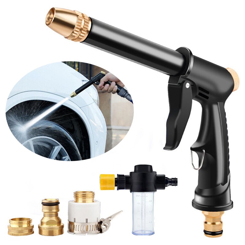 Vòi phun nước áp suất cao vòi phun rửa xe tưới vườn có thể điều chỉnh bộ công cụ rửa xe