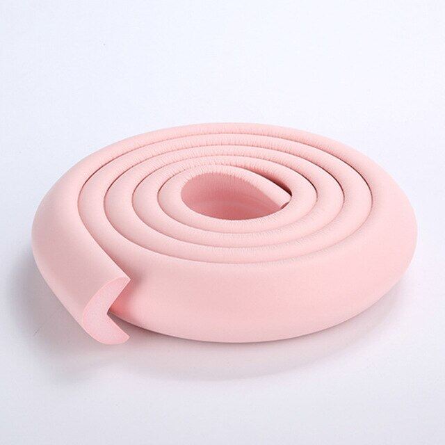 2M Children Protection Table Guard Strip Baby Safety Corner Protector Glass Edge Furniture Crash Bar Foam Bumper Collision ราคา 154 บาท*ส่งฟรี