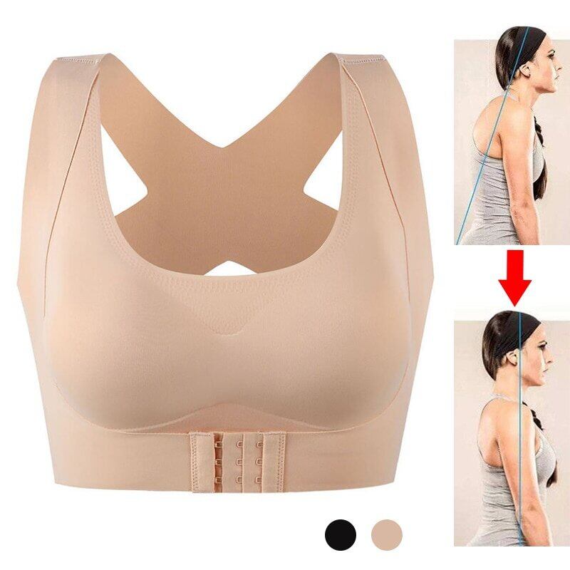 Áo nịt ngực định hình nữ 3 trong 1 áo ngực không gọng thép có thể tháo rời ngực pad đồ lót ngủ chống gù, tư thế điều chỉnh lưng đẹp