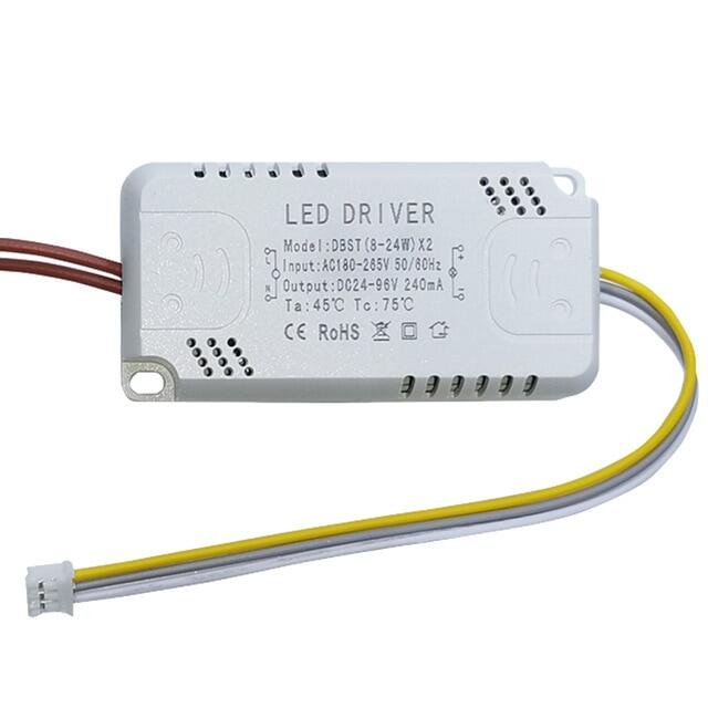 8-240w Led Driver Adapter For Led Lighting Ac220v Non