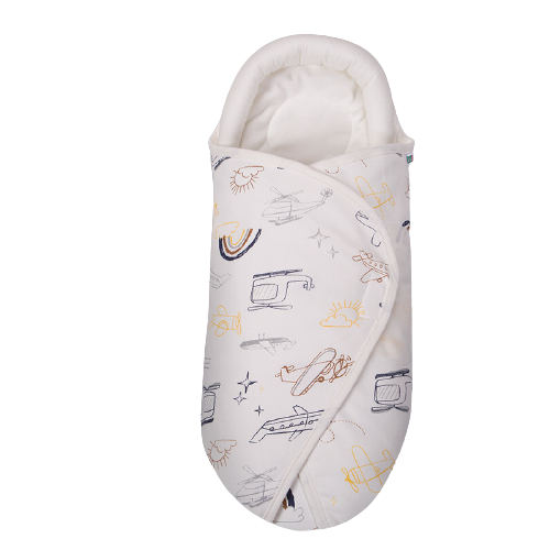 [Teeker]Newborn Baby Swaddle Wraps Cotton Four Seasons Sleeping Bags Cartoon Anti Startle Anti Kick 360° Wrapped 30x60CM Bed Accessories For Neonate Infant 0-3 Months