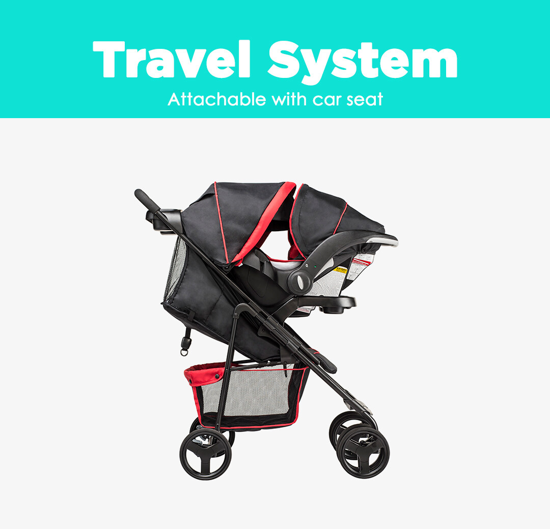 Evenflo Vive Elite Travel System Lennox Stroller