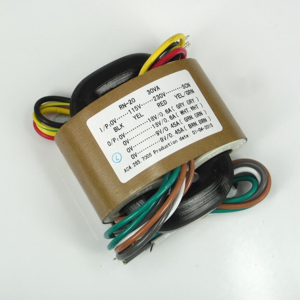 Đầu vào chính 30w 30va đầu ra thứ cấp 0-115-230v-scn 9v 12v 15v 18v 24v biến áp lõi r audiophile