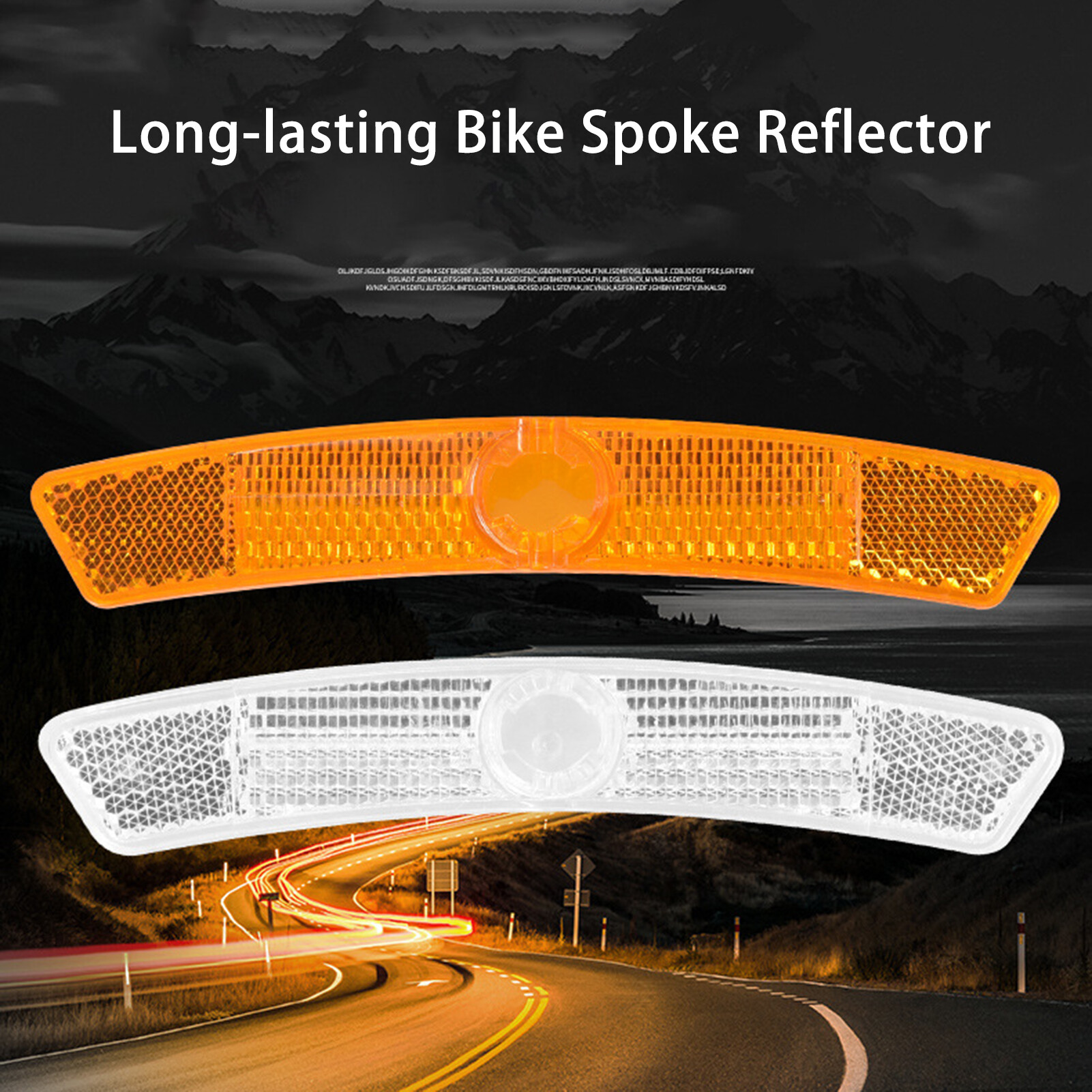 1 bộ phụ tùng xe đạp phản quang nan hoa phản chiếu kép độ sáng cao phụ tùng xe đạp 170 nan hoa xe đạp tổ ong phản chiếu phản quang nan hoa độ 1 bộ nhỏ gọn