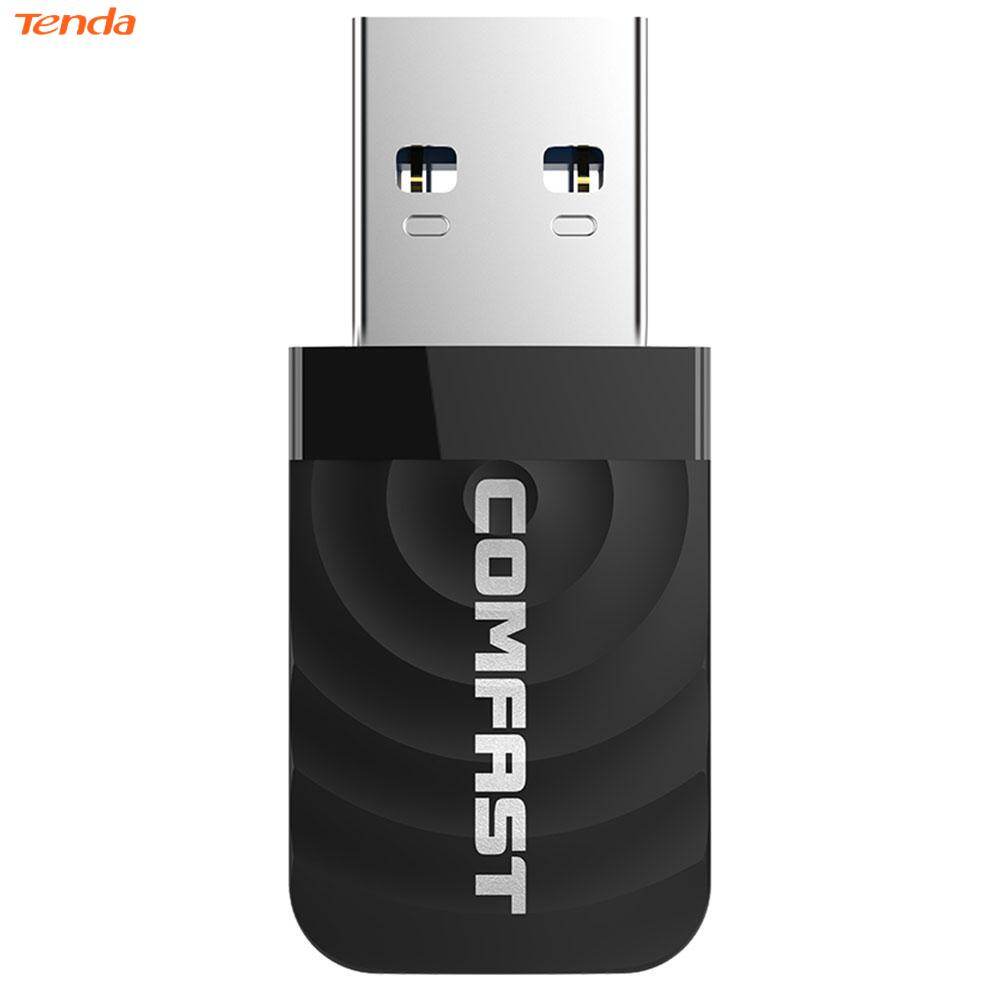 Comfast cf-812ac thẻ mạng không dây usb 3.0 mini dongle ethernet wifi 1300mbps bộ thu bộ chuyển đổi băng tần kép 802.11 b/g/n 5.8/2.4ghz