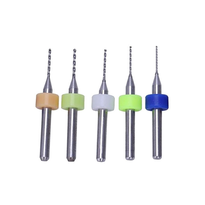 Combo 5 Mũi Khoan CNC (Gồm 1 Mũi 0.8mm, 0.9mm, 1.0mm, 1.1mm, 1.2mm)