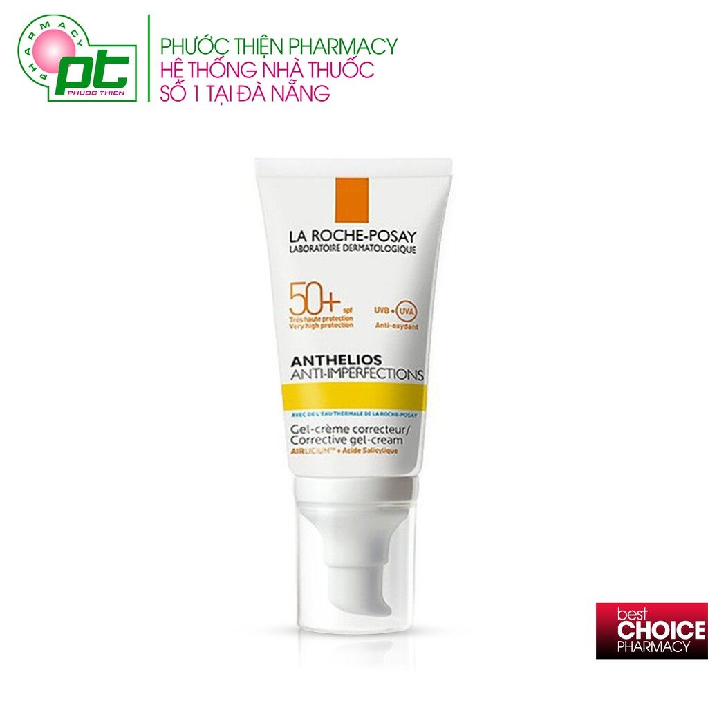 Kem chống nắng cho da dầu, dễ nổi mụn La Roche-Posay Anthelios Anti-Imperfection 50ml