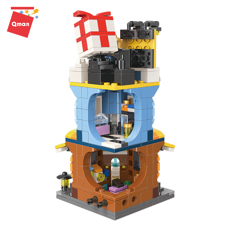 Sách Hướng Dẫn Học Guitar Căn Bản Gạch Đồ Chơi Qman Cho Bé Gái NO.C0101-C0111 Thành Phố Góc Trẻ Em