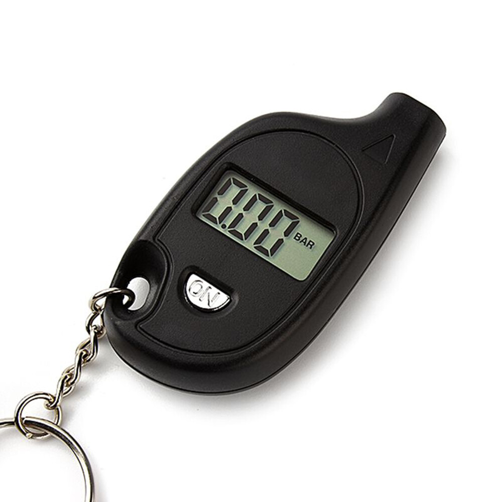 Máy Kiểm Tra Màn Hình LCD Đồng Hồ Đo Áp Suất Lốp Dụng Cụ Chẩn Đoán Mini Máy Dò Ô Tô Móc Khóa Đồng Hồ Kỹ Thuật Số Áp Suất Lốp Xe Máy Ô Tô Cầm Tay