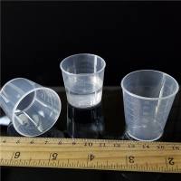 10pcs/set 15ml/30ml Transparent Clear Plastic Double-scale Medicine Measuring Cup For Kitchen Tool Supplies Medicine