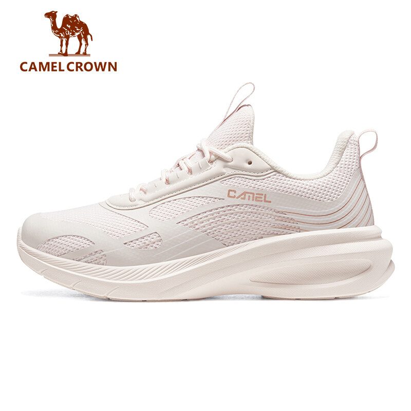 Camel crown giày chạy bộ thể thao nữ giày thể thao thoáng khí chống sốc