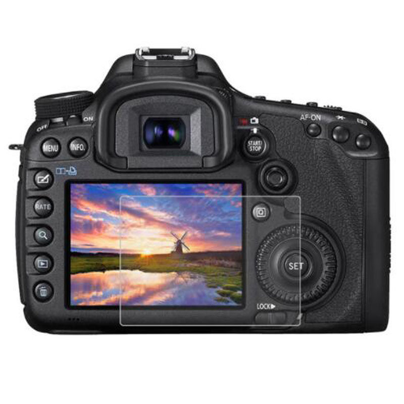 Bảo vệ kính cường lực cho Canon EOS 5D Mark III IV mark3 mark4 5DIII 5D3 5d4 5DS 5DSR 1DX II Màn hình máy ảnh màng bảo vệ