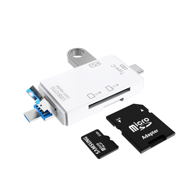 Đầu đọc thẻ tf sd đầu đọc thẻ nhớ usb2.0 type c tiện dụng đầu đọc thẻ đa năng