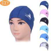 Elastic Waterproof Swimming Cap for Adults - 