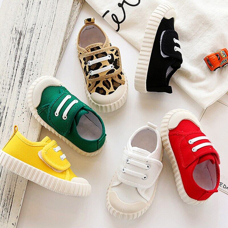 Trẻ em báo giày vải trẻ mới biết đi trẻ sơ sinh cậu bé Sneakers Cô Gái Màu