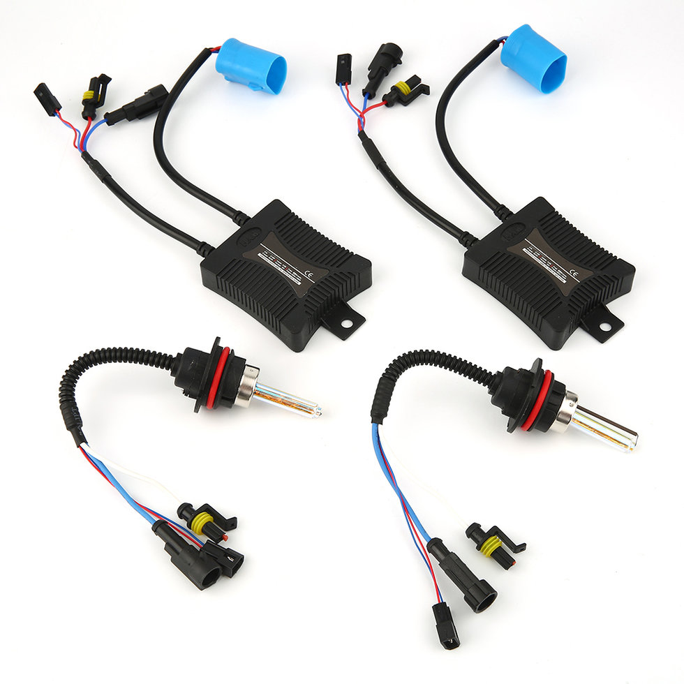 9007-h/l đèn pha ô tô xe máy bóng đèn thay thế xenon bộ đèn bộ dụng cụ 55w