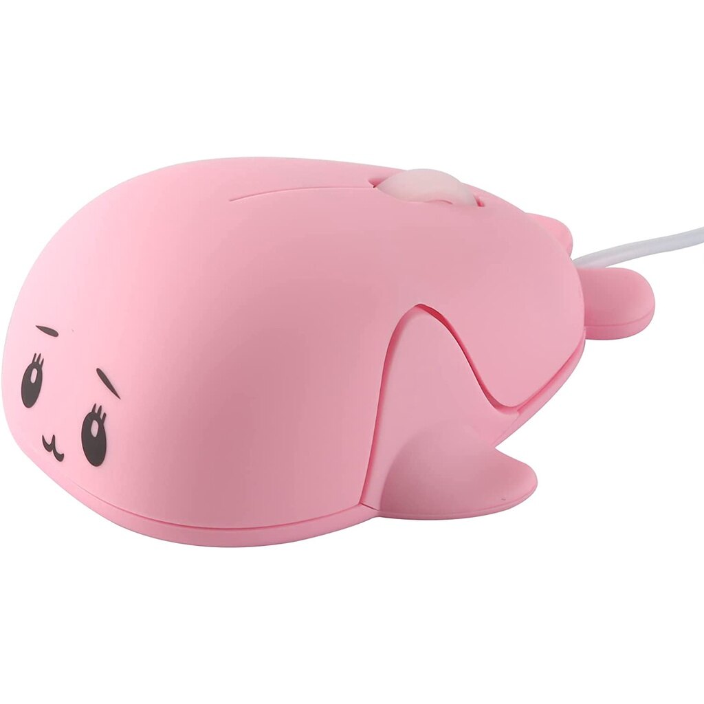 Chuột có dây dễ thương động vật hình cá heo có dây USB Chuột Có Dây Chuột quang cho máy tính để bàn laptop máy tính