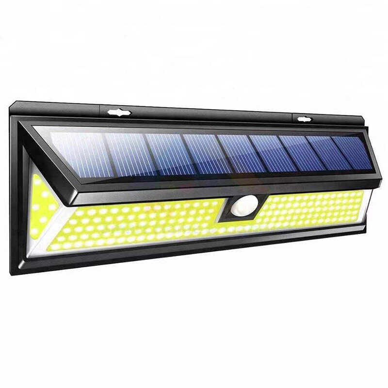 Đèn led năng lượng mặt trời 1000lm đèn gắn tường cob 180 đèn led cảm biến chuyển động an ninh sân vườn ngoài trời cho hành lang sân vườn