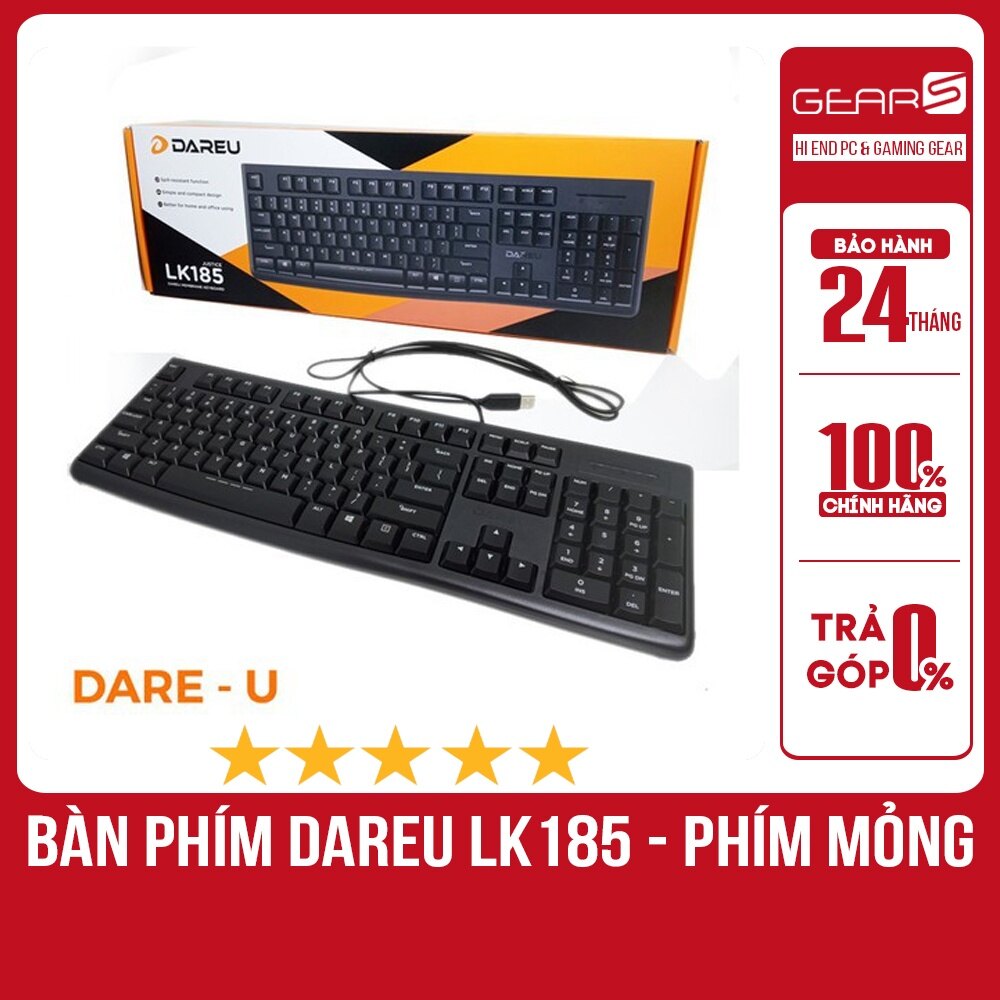Bàn phím dareu lk185 - bảo hành chính hãng 24 tháng mai hoàng