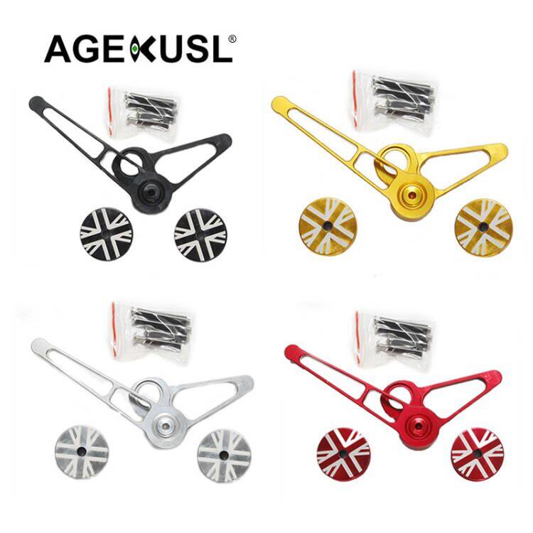 Bộ Căng Xích Xe Đạp Aceoffix Bánh Xe Ròng Rọc Bánh Xe Dẫn Hướng Cùi Đề Sau, Cho Brompton 3 Xe Đạp Gấp Sáu Mươi Chiếc United Trifold
