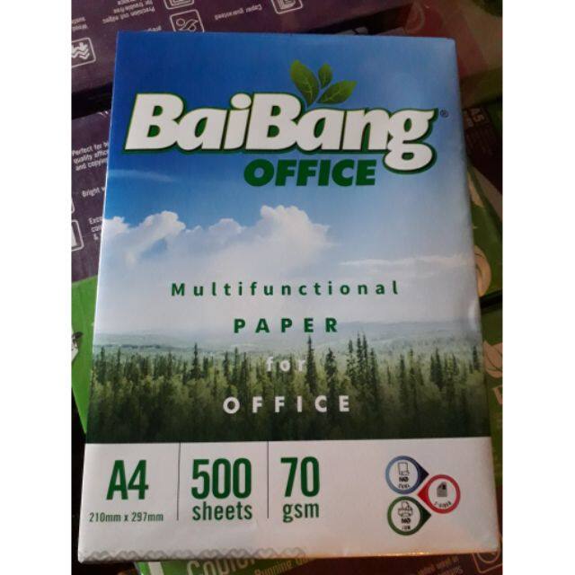 Giấy a4 bãi bằng office 70gsm