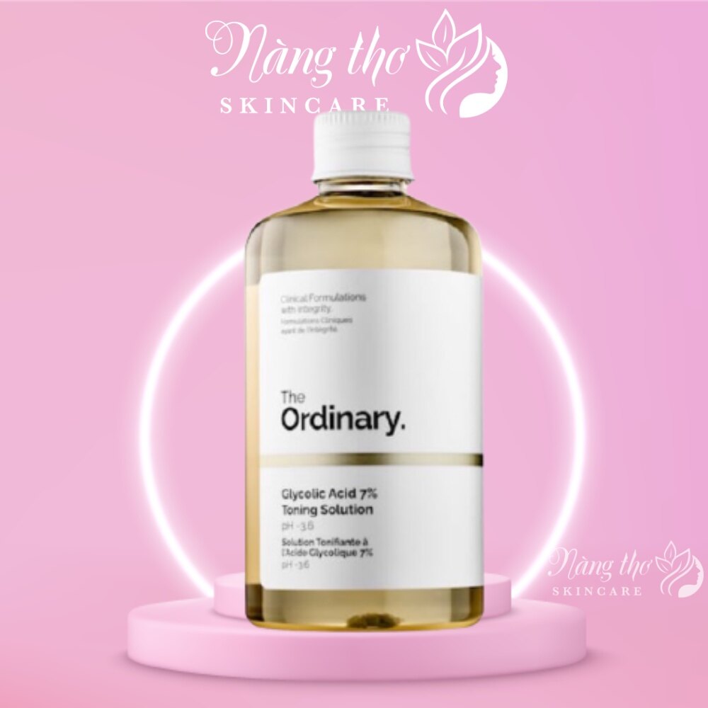 Toner tẩy da chết 240ml Glycolic Acid 7% Toning Solution The Ordinary