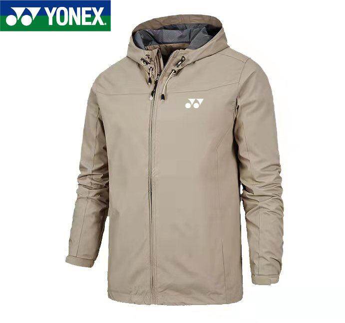 Nhật Bản mới Áo khoác mùa thu và mùa đông mới Yonex Nam ngoài trời mỏng trùm đầu Áo khoác Cầu Lông C