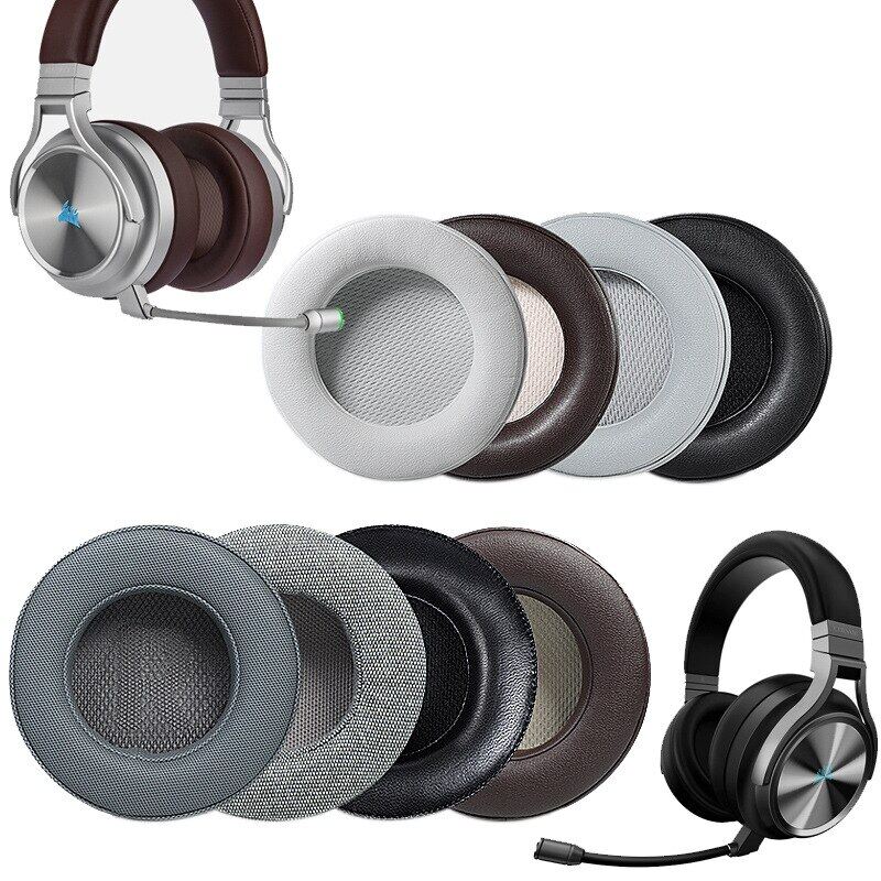 Miếng đệm tai thay thế cho corsair virtuoso rgb wireless se tai nghe tai nghe bọc da tai nghe chụp tai