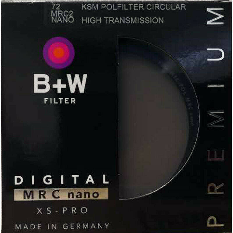 B+W CPL 67mm KSM Digital XS-PRO MRC Nano Haze Filter Polarizer Polarizing
