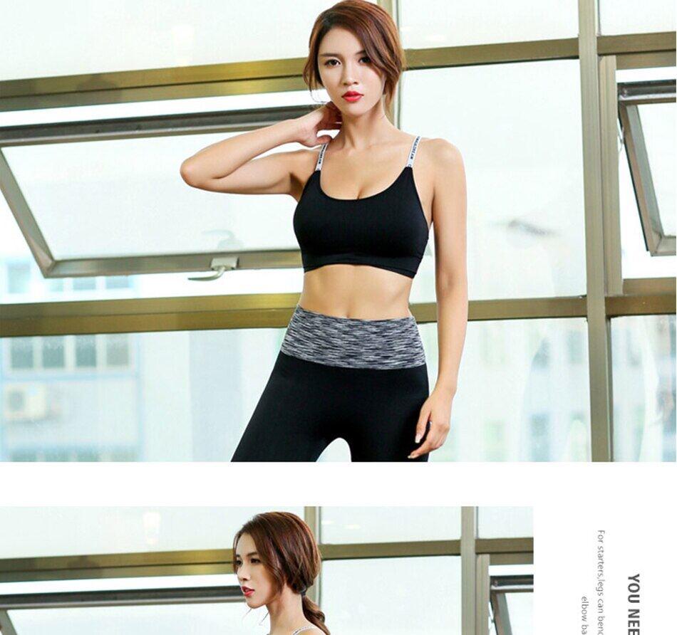 SUPERFLOWER Sports Bra Yoga Fiess Sports Quick Drying Running Gym Training Shockproof Underwear_voghion.com