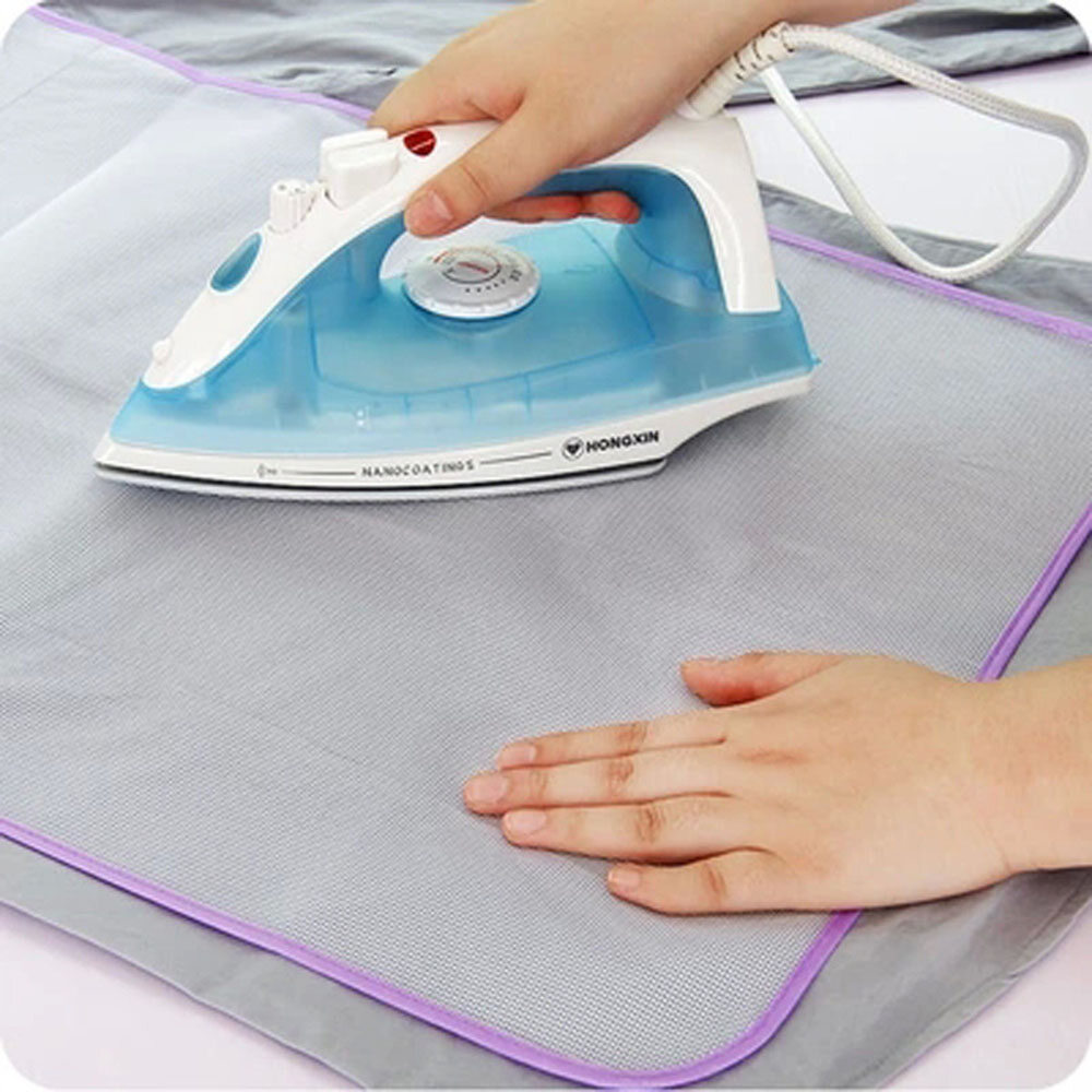 [YOY] [YOY] Tấm Lót Bàn Ủi Bảo Vệ Tiết Kiệm Nhiệt Độ 60*40Cm Tấm Ép Lưới Sắt Tấm Bọc Vải Cách Nhiệt Tấm Ủi Chịu Nhiệt Độ Cao