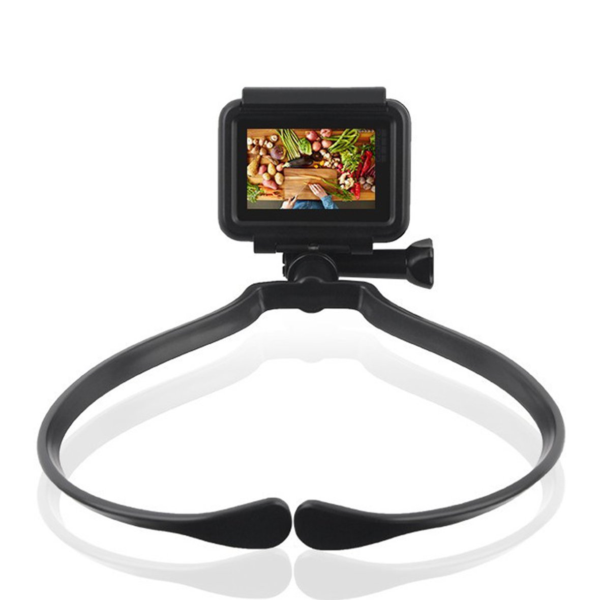 Giá đỡ điện thoại đeo cổ lười, giá đỡ điện thoại thông minh đeo được cho gopro