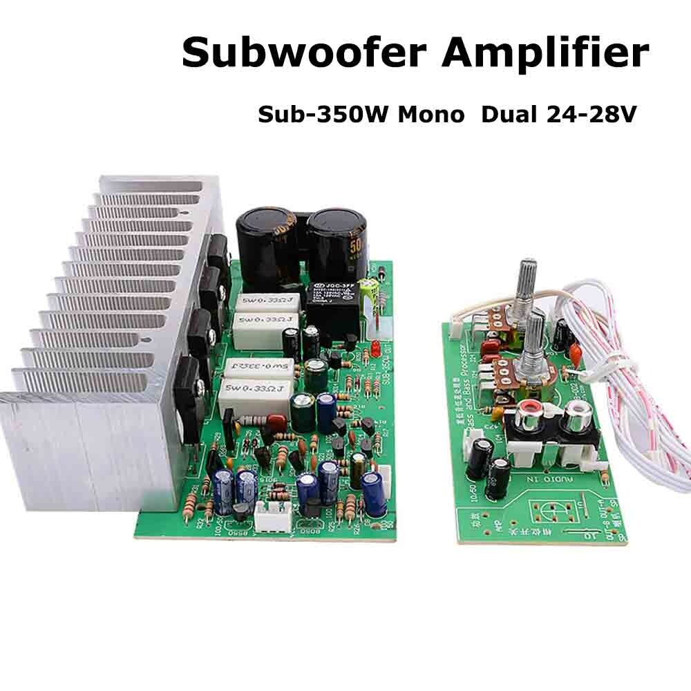 Bo mạch khuếch đại loa siêu trầm 350w, bảng khuếch đại loa siêu trầm công suất cao mono loa siêu trầm tự làm