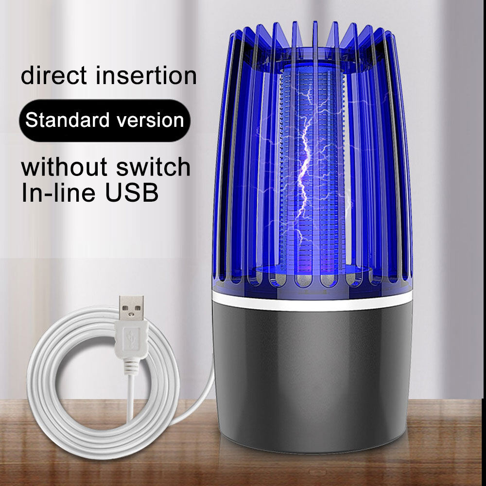 Đèn rọi tia lửa điện 5w bẫy ruồi ruồi côn trùng côn trùng côn trùng côn trùng diệt côn trùng diệt côn trùng diệt côn trùng vỏ ngoài trời 360 ° kèm nguồn usb cho sân vườn trong nhà ngoài trời sân sau phòng ngủ gia đình