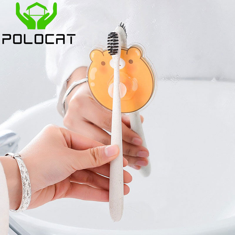 1 cái giá để bàn chải đánh răng gắn tường bộ rửa, kệ đựng bàn chải đánh răng phòng tắm giá để bàn chải đánh răng hoạt hình gắn tường