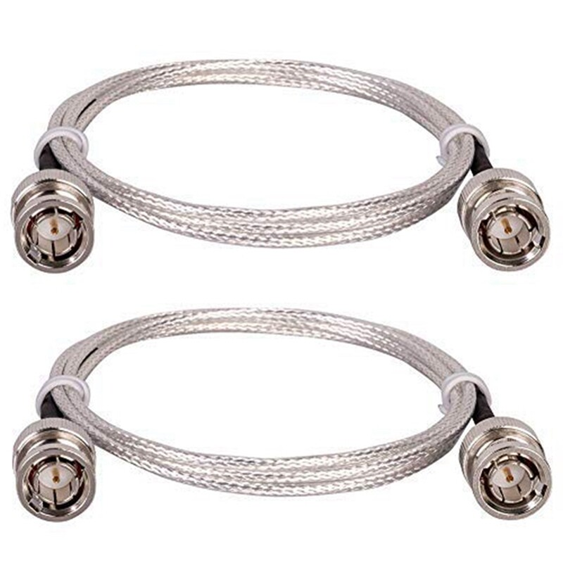 2pcs hd sdi cable 3ft, bnc male cable 75 ohm rg179 sdi cable for bmcc video camera