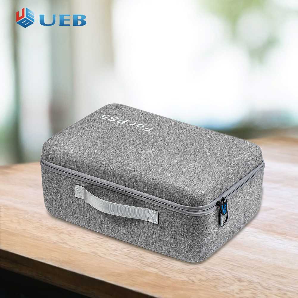 Game Console Travel Carrying Case Large-capacity Protective Cover Bag Scratchproof Portable Carrying Storage Bag Wear-resistant Accessories for PS5 ราคา 2,097 บาท*ส่งฟรี