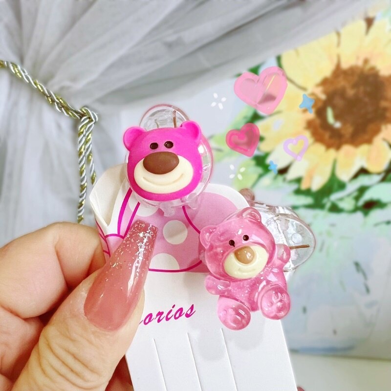 Kẹp cua mini gấu dâu lot so