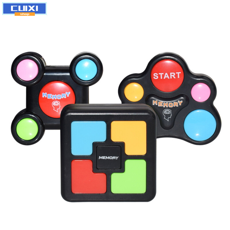 Đồ chơi máy trò chơi trí nhớ giáo dục có đèn led trò chơi rèn luyện trí não âm thanh đồ chơi tương tác nhiều người chơi cho trẻ em